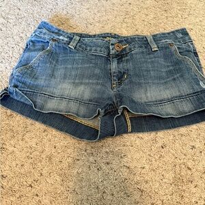 American Eagle Outfitters Light Blue Jean Shorts